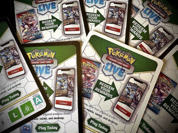 TCG Live Code Cards