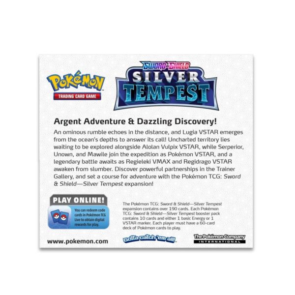 Pokemon Trading Card Game Sword & Shield Silver Tempest Booster Box