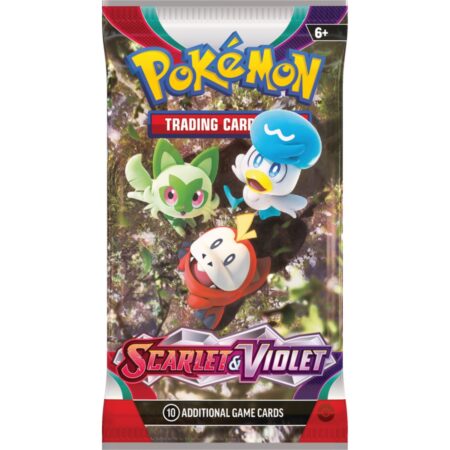 Pokemon TCG: Scarlet & Violet Base Set Booster Packs - Sprigatito Fuecoco Quaxlay
