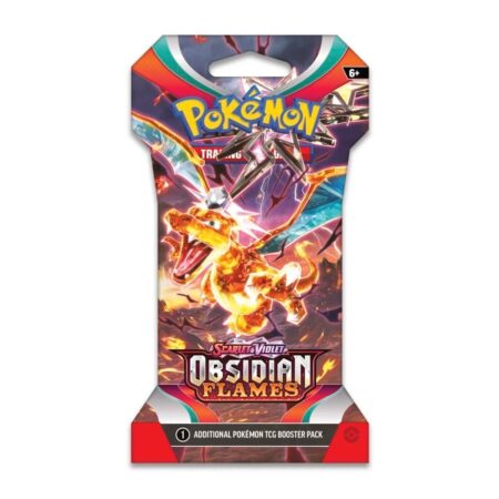 Pokemon TCG: Obsidian Flames Sleeved Booster Packs - Charizard