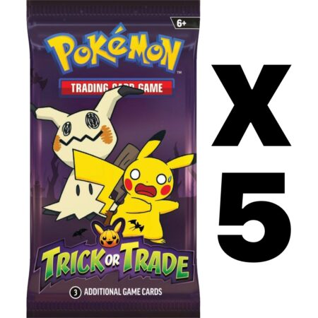 Pokemon TCG: Trick or Trade Booster Pack 2023 x5