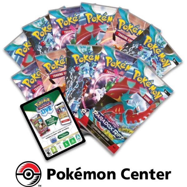 Pokémon TCG: Scarlet & Violet-Paradox Rift Pokémon Center Elite Trainer Box Cards/Contents