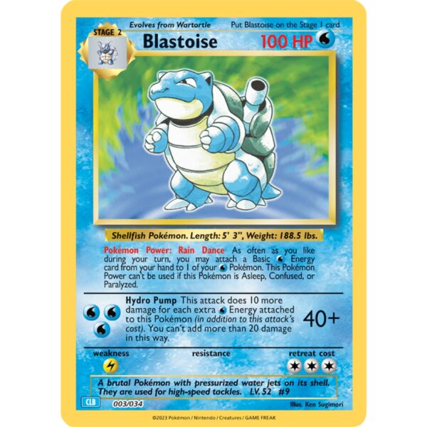 Pokémon TCG Classic - Blastoise