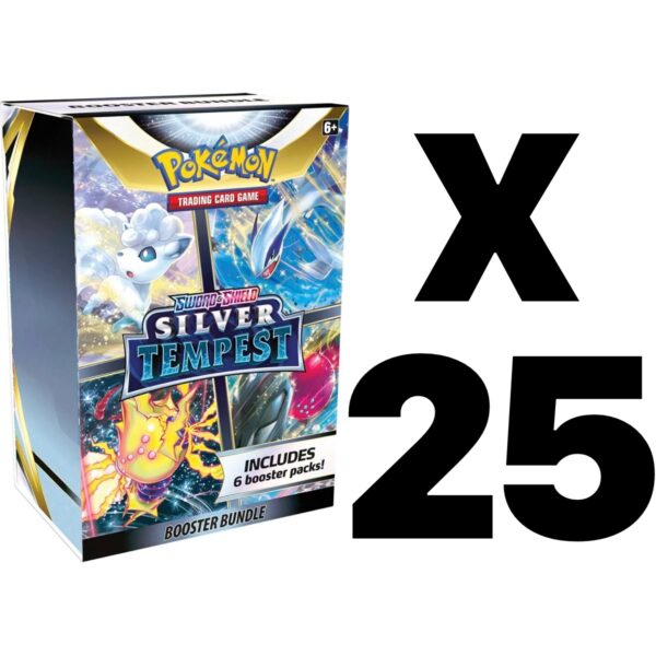 Pokémon Sword & Shield: Silver Tempest Booster Bundle Case