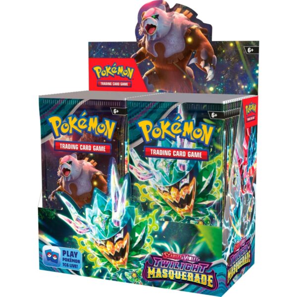 Pokémon Scarlet & Violet: Twilight Masquerade Booster Box