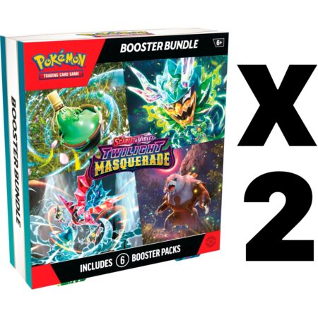 Pokémon Scarlet & Violet: Twilight Masquerade Booster Bundle Combo x2