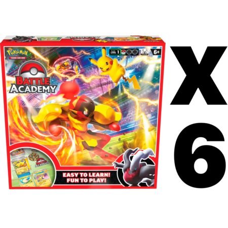 Pokémon Trading Card Game Battle Academy 2024 Case of 6