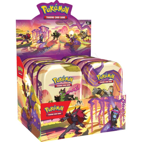 Pokémon Trading Card Game Scarlet & Violet Shrouded Fable Mini Tin Display by PKMN World