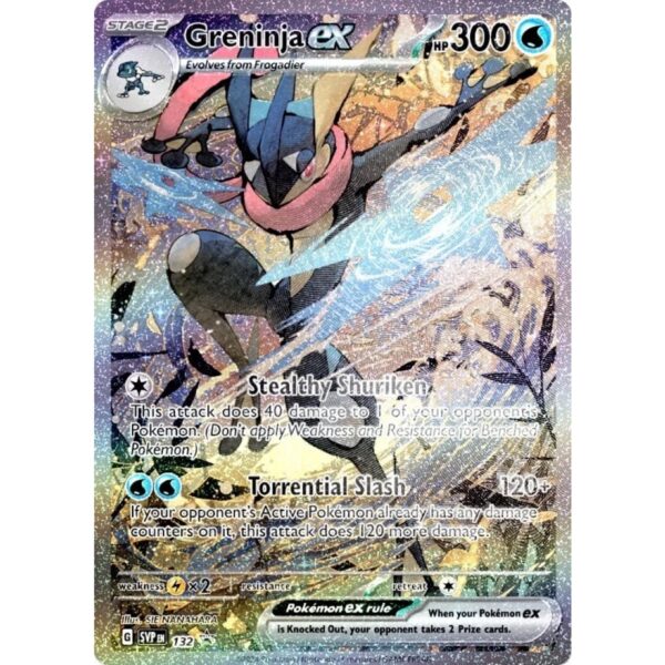 Scarlet & Violet—Shrouded Fable Kingdra ex/Greninja ex Special Illustration Collection by PKMN World