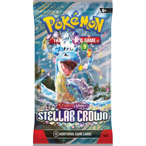 Pokémon TCG: Scarlet & Violet — Stellar Crown Booster Pack Lapras