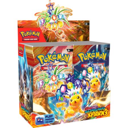 Pokémon TCG: Scarlet & Violet — Surging Sparks Booster Box by PKMN World