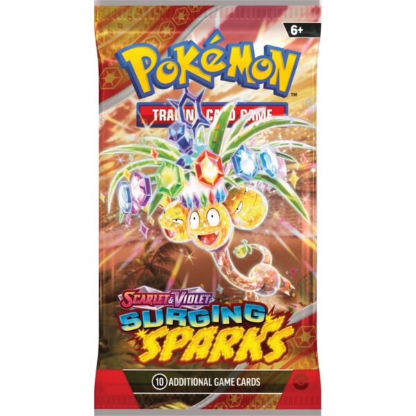 Pokémon TCG: Scarlet & Violet — Surging Sparks Booster Pack, Alolan Exeggutor, by PKMN World