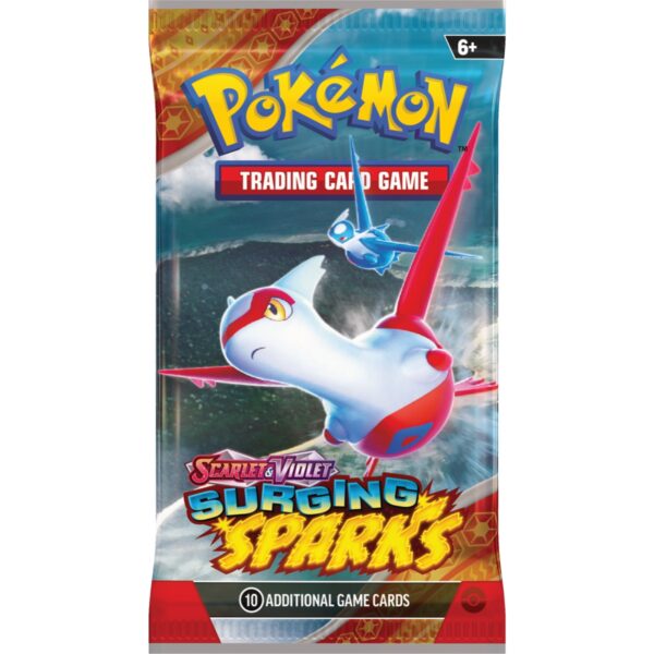 Pokémon TCG: Scarlet & Violet — Surging Sparks Booster Pack, Latias & Latios, by PKMN World