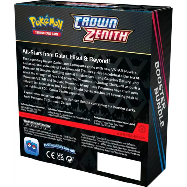 Pokémon TCG: Sword & Shield — Crown Zenith Booster Bundle by PKMN World