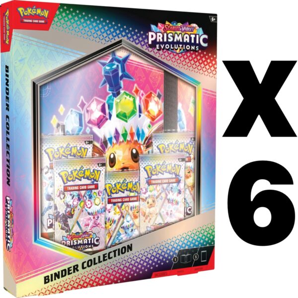 Pokémon Scarlet & Violet: Prismatic Evolutions Binder Collection Case by PKMN World