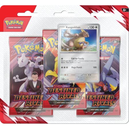 Pokémon TCG: Scarlet & Violet — Destined Rivals 3-Pack Blister by PKMN World
