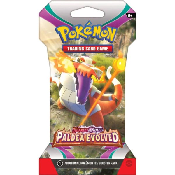 Pokémon Scarlet & Violet: Paldea Evolved Sleeved Booster Pack by PKMN World