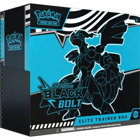 Pokémon TCG: Scarlet & Violet — Black Bolt Elite Trainer Box by PKMN World