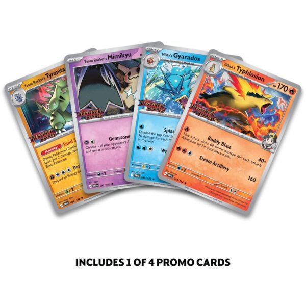 Pokémon TCG: Scarlet & Violet — Destined Rivals Build & Battle Box Promo Cards by PKMN World