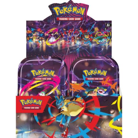 Pokemon TCG: Mega Heroes Mini Tin Display by PKMN World