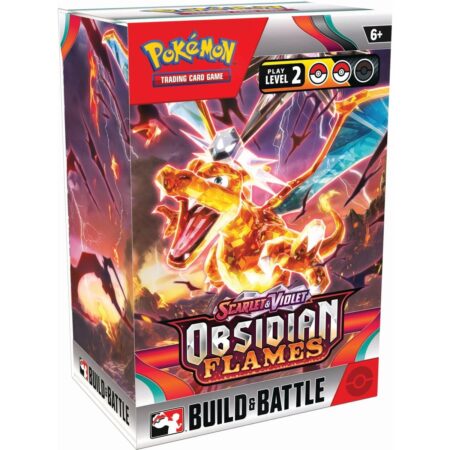 Pokémon TCG: Scarlet & Violet — Obsidian Flames Build & Battle Box by PKMN World