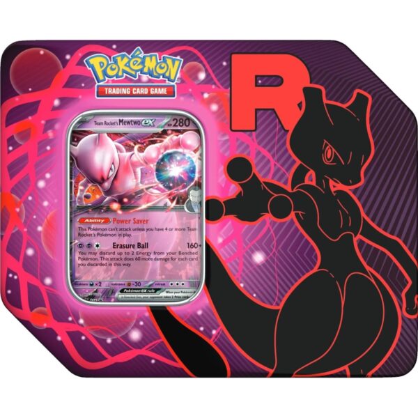 Pokémon TCG: Team Rocket Tin (Mewtwo) by PKMN World