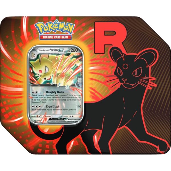 Pokémon TCG: Team Rocket Tin (Persian) by PKMN World