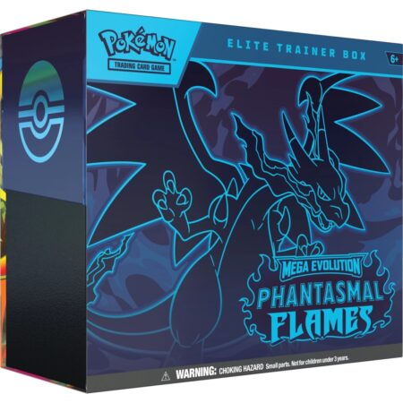 Pokémon TCG: Mega Evolution - Phantasmal Flames Elite Trainer Box by PKMN World