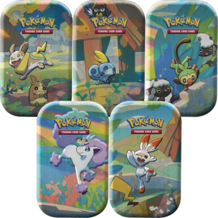 Pokémon TCG: Galar Pals Mini Tins (Set of 5) by PKMN World