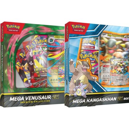 Pokémon TCG: Mega Venusaur ex Premium Collection and Mega Kangaskhan ex Box by PKMN World