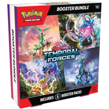 Pokemon TCG: Sleeved Temporal Forces Booster Bundle by PKMN World
