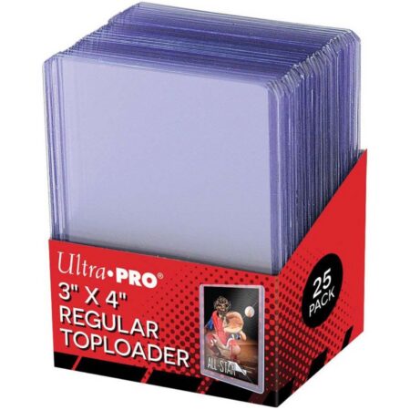 Ultra Pro Toploaders 3" x 4" Regular Clear by PKMN World