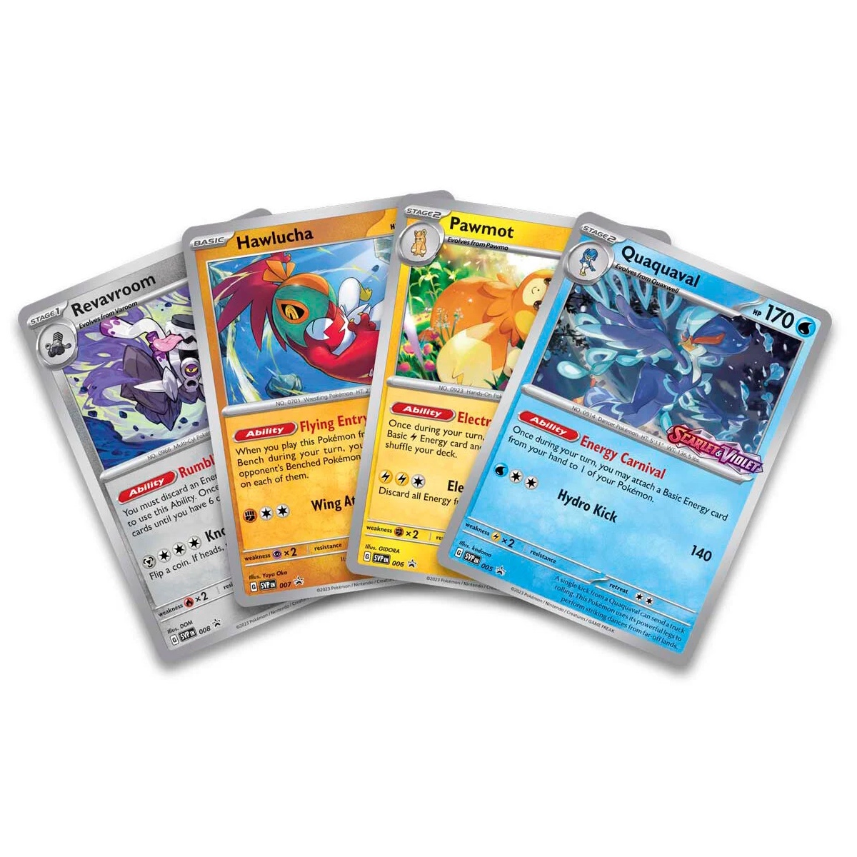Pokémon TCG: Scarlet & Violet Build & Battle Box Promo Cards by PKMN World