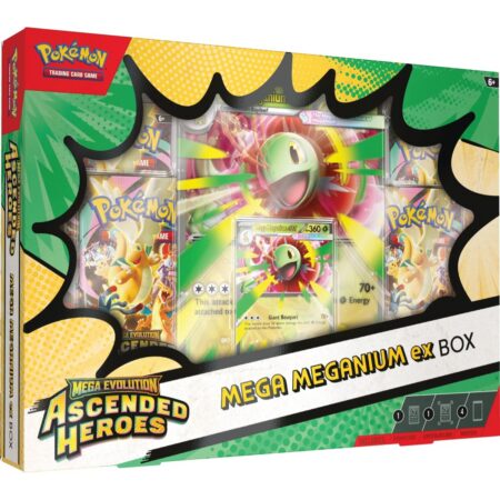 Pokémon TCG: Ascended Heroes Mega Meganium ex Box by PKMN World
