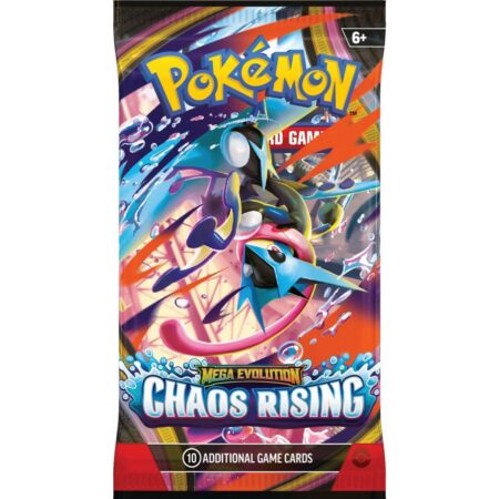 Pokemon TCG: Mega Evolution - Chaos Rising Booster Pack by PKMN World