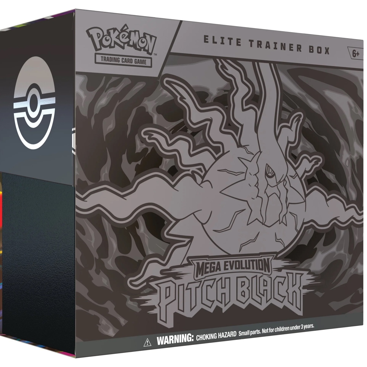 Pokemon TCG: Mega Evolution - Pitch Black Elite Trainer Box by PKMN World