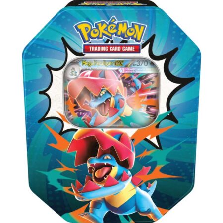 Pokémon TCG: Ascended Heroes Tin [Mega Feraligatr ex] by PKMN World
