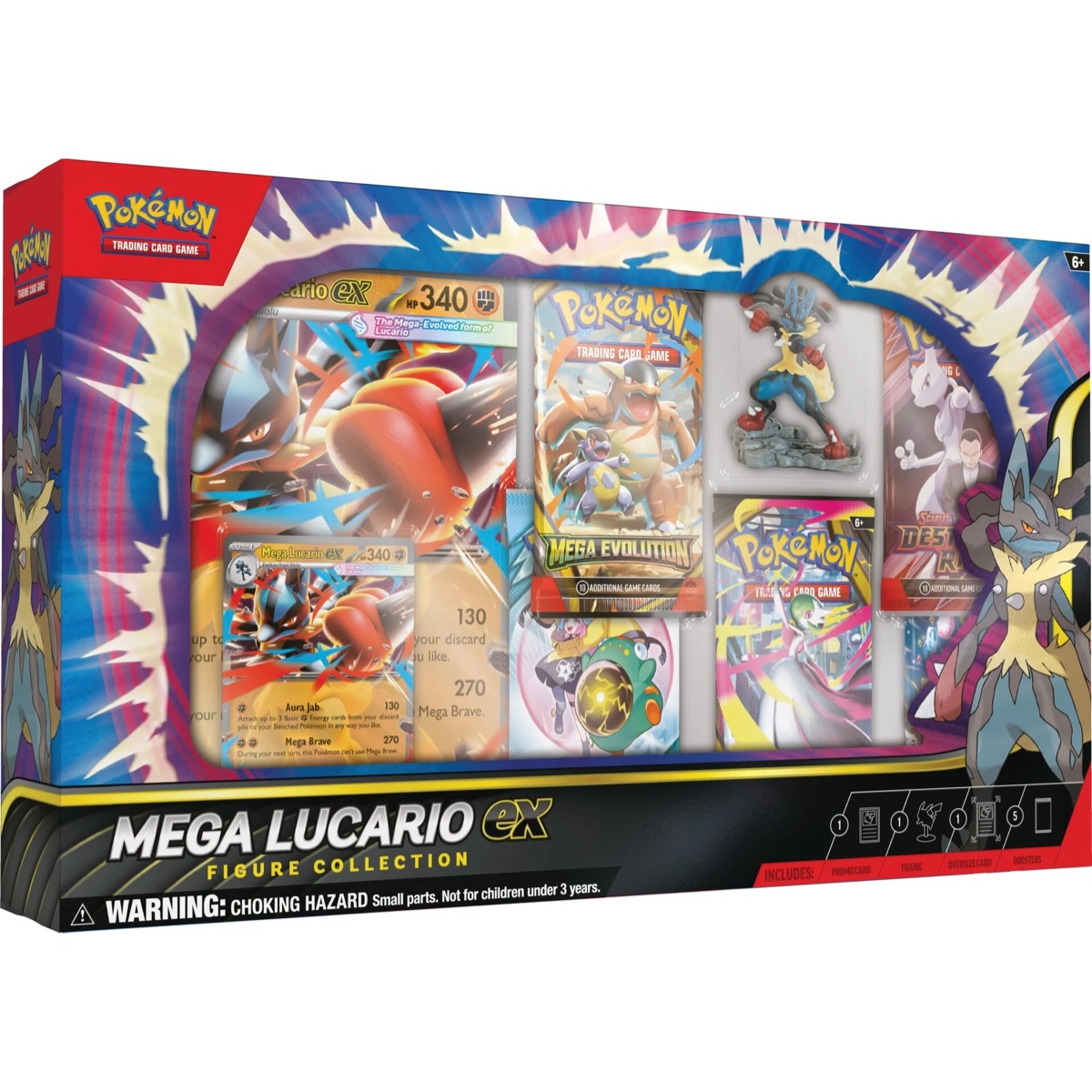 Pokemon TCG: Mega Lucario ex Premium Figure Collection by PKMN World