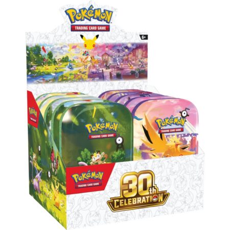 Pokémon TCG: 30th Celebration Mini Tin Display by PKMN World